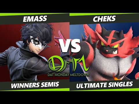 DAT Monday Meltdown 218 Winners Semis - eMass (Joker) Vs. Cheks (Incineroar) SSBU Ultimate