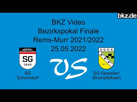 Bezirkspokal-Finale: SG Schorndorf vs SG Oppenweiler/Strümpfelbach