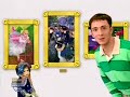 Blues Clues Skidoo Into The Book Of Art Museum With Characters From Art Frames