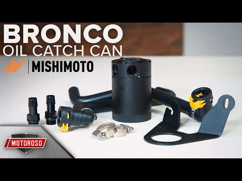 Mishimoto Oil Catch Can for the 2021+ Ford Bronco | Spotlight and Install