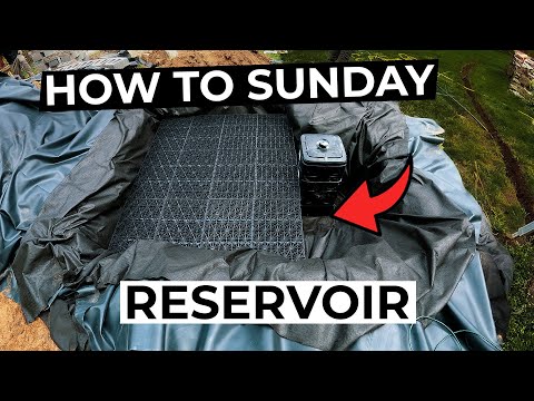 How to Size and Build a Pondless Reservoir - HOW TO SUNDAY!