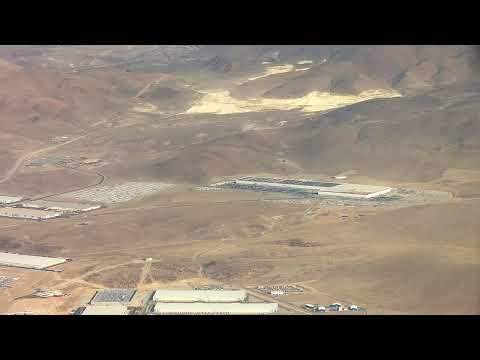 Tesla gigafactory from the air