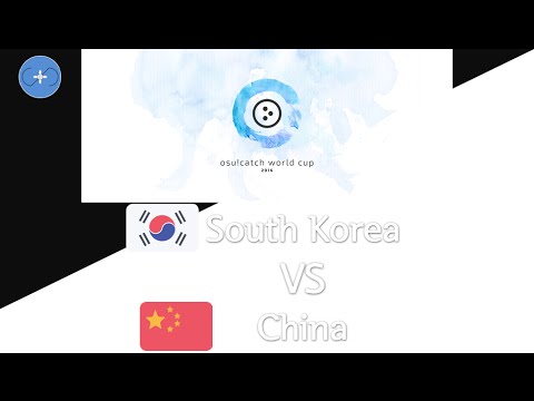 osu!catch World Cup 2016 Finals - Loser Bracket - Match AD - South Korea vs China
