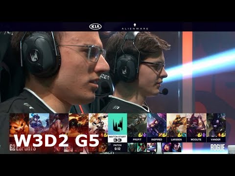 G2 eSports vs Rogue | Week 3 Day 2 S9 LEC Summer 2019 | G2 vs RGE W3D2