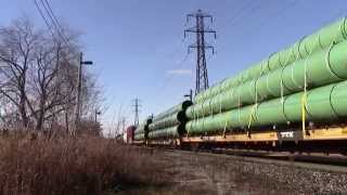 preview picture of video 'CP Yard Transfer Trains in Windsor, ON.'