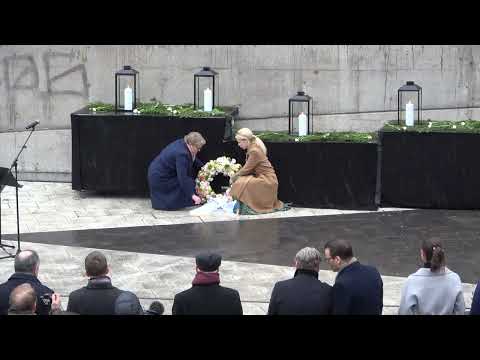 Minnesceremoni för offren på Drottninggatan 20220407