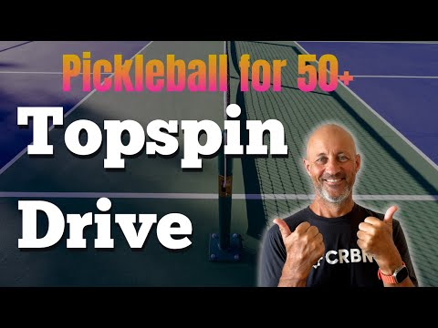 Pickleball Forehand Topspin Drive (Over 50? Easy Power & Control)
