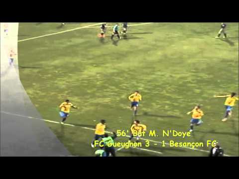 [CFA2] 18e journée : FC Gueugnon 4 - 1 Besançon FC : résumé vidéo