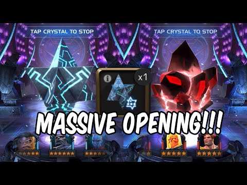 My First EVER 6 Star Nexus Crystal! Act 7.1 100% Rewards Opening  - Marvel Contest Of Champions