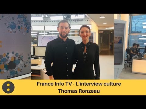 France Info, L'interview culture - Thomas Ronzeau par Isabelle Layer