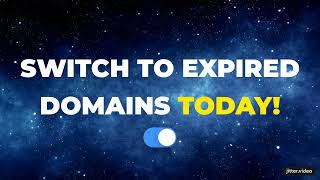 Switch To Expired Domains - New Domains vs Expired Domains