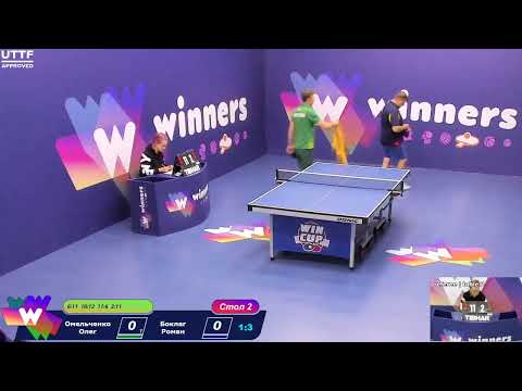 WINners CUP table 2  20.08    Omelchenko Oleg - Boklag Roman 16:00