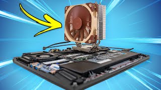 Extreme Laptop Cooling Mods!
