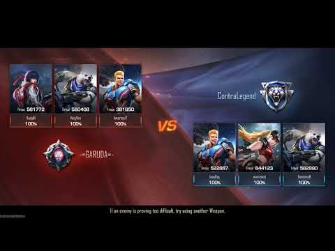 Garena Contra: Returns - Legion of War Elite Challenge - Contra Legend vs Garuda #ContraReturns