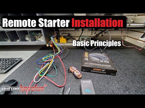 Compustar Remote Start and Security Installation Tips Demonstration | AnthonyJ350