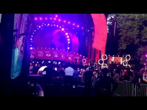 Ed Sheeran with "The Police"