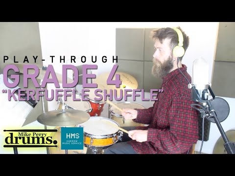 Kerfuffle Shuffle - Grade 4 Drum Kit 2020 -Trinity College London