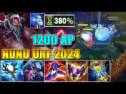 LÍ DO NUNU LÀ CƠN ÁC MỘNG TRONG MỖI TRẬN URF 2024 !