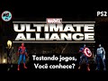 Testando Jogos Voc Conhece Marvel Ultimate Alliance Ps2