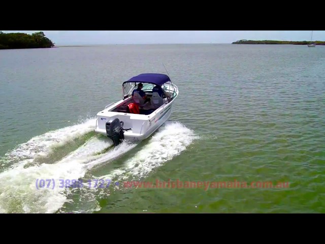 Quintrex 450 Fishabout + Yamaha F60HP 4 Stroke boat review | Brisbane Yamaha