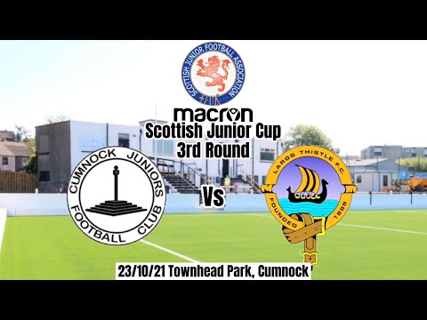 Cumnock Juniors vs Largs Thistle (1-1) (2-4) | Macron Scottish Junior Cup 3rd Round | 23/10/21