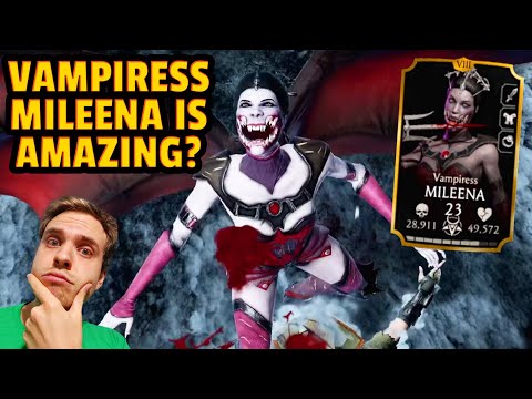 MK Mobile. I LOVE Vampiress Mileena Now. This Gold Team is VERY GOOD!