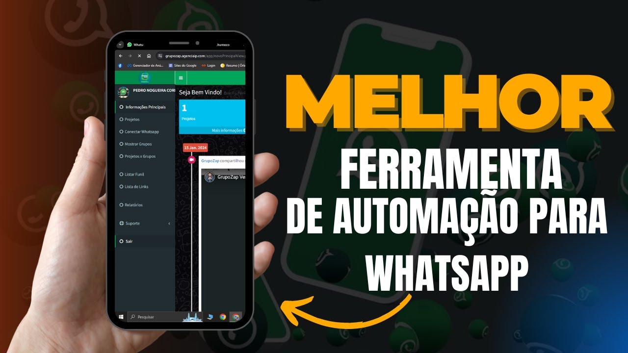 Grupo Zap A melhor ferramenta de automação para trafego via whatsapp