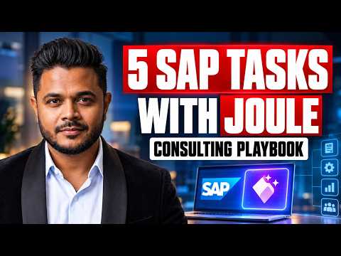 SAP Joule for Consultants Practical Bootcamp Live Demo ZaranTech