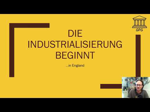 Die Industrialisierung beginnt