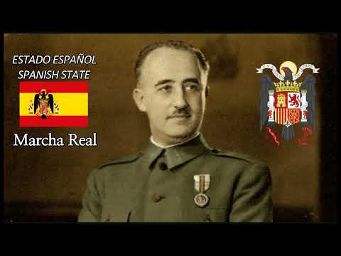 Spanish State/Estado Español 프랑코 스페인 국가 - Oriamendi/Cara al Sol/Marcha Real