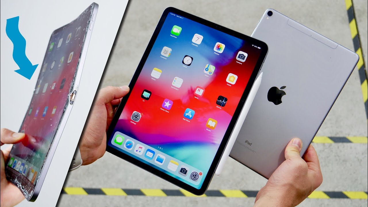 2018 iPad Pro DROP & BEND Test! Thin Is Bad..