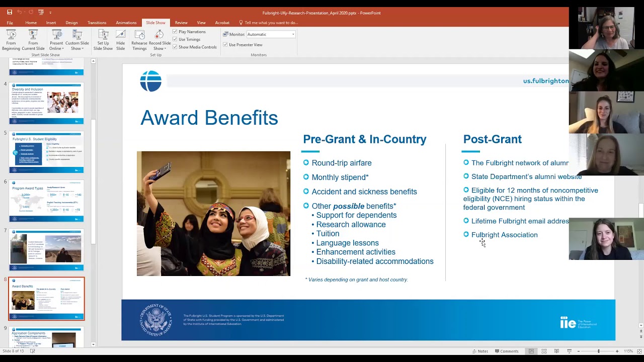 Fulbright Research Award Information Session