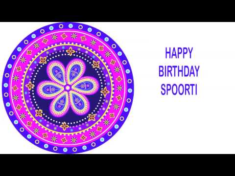 Spoorti   Indian Designs - Happy Birthday