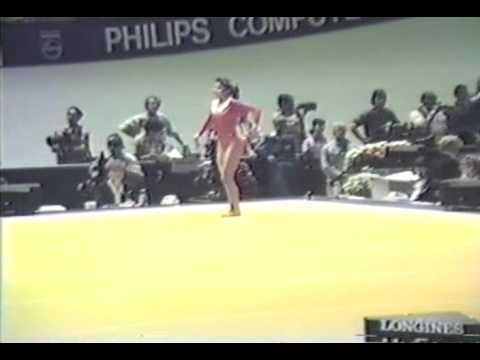 31st AA Ezster Ovary FX - 1987 World Gymnastics Championships 9.700