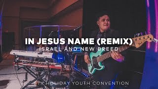 Video thumbnail of "In Jesus Name (Remix) BASS COVER // STX Holiday Youth Convention //Luis Pacheco"