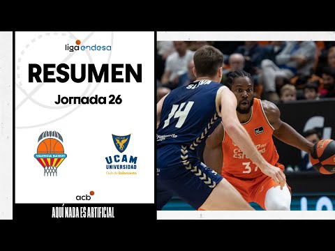 Valencia Basket - UCAM Murcia (83-82) GAME HIGHLIGHTS | Liga Endesa 2023-24