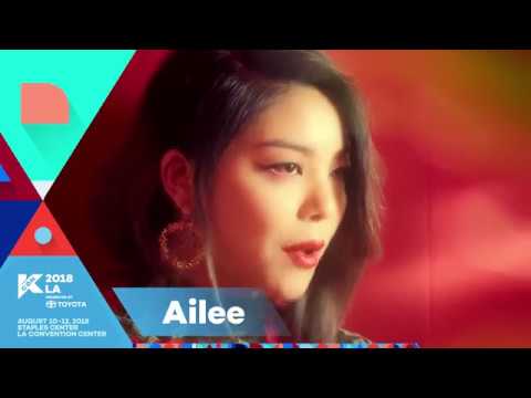 [#KCON18LA] Artist Reveal - Ailee