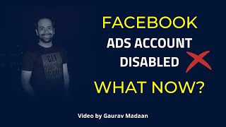 How To Activate A Disabled Facebook Ads Account?