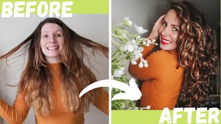 HOW TO Highlight Wavy Hair at Home without Damage | HAIR COLOUR WITHOUT DAMAGE