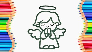 Step-by-Step Guide to Angel Cartooning and Painting for Kids