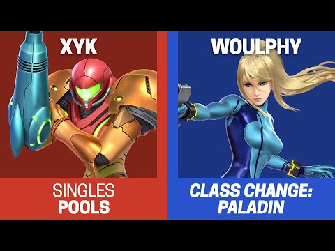 Class Change: Paladin Singles Pools - XYK (Samus) vs Woulphy (Zero Suit Samus) - SSBU