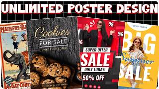 AI Poster Maker | Create Product Photography, Social Media Poster | AI Image Generator & Editor