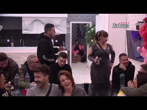 Zadruga 4 - Miljana i Zola nastavili da iznose šok detalje o vezi koju su imali - 12.02.2021.