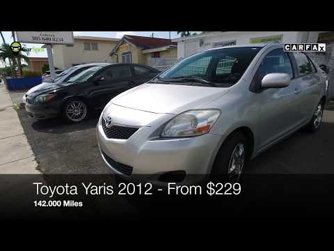 2012 Toyota Yaris ~ $999 Down ~ $229 Monthly ~ No Credit Check
