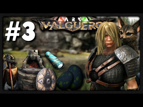 DIVENTIAMO VICHINGHI E RUBIAMO UOVA DI DEINONICI ! - Ark 4K | Valguero | EP.3