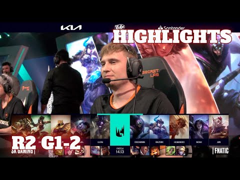 SK vs FNC - Game 2 Highlights | Round 2 LEC Summer 2024 Playoffs | SK Gaming vs Fnatic G2