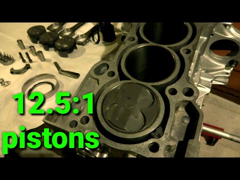 K24 piston install