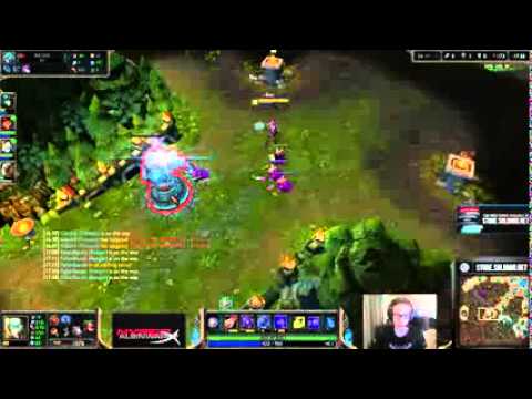 Bjergsen Orianna vs Xerath Challenger Ranked solo queue mid HQ