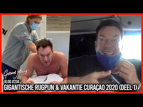 GIGANTISCHE RUGPIJN & VAKANTIE CURAÇAO 2020 (DEEL 1) - GERARD JOLING - VLOG #234