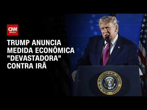 Trump anuncia medida econômica “mais devastadora” já tomada contra Irã; entenda | CNN PRIME TIME